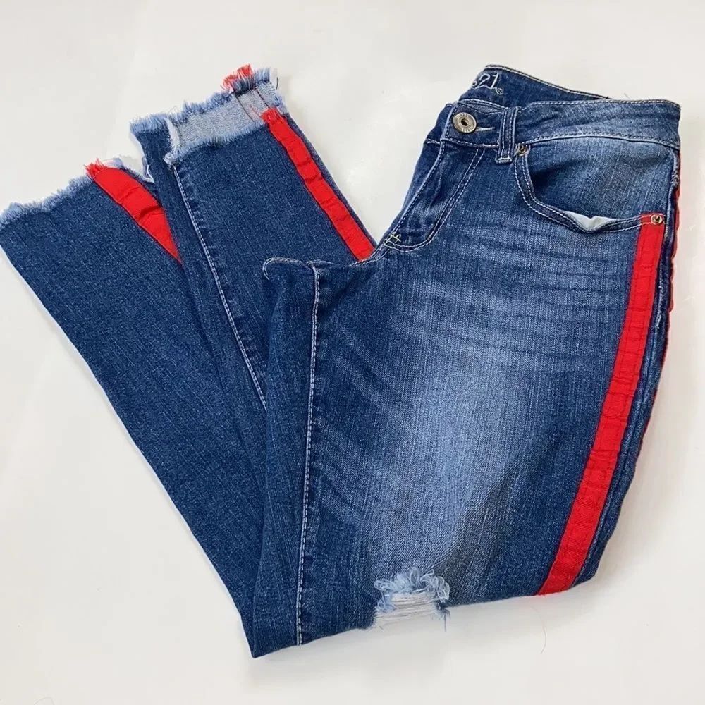 RUE 21 MID RISE ANKLE SKINNY WOMEN JEANS